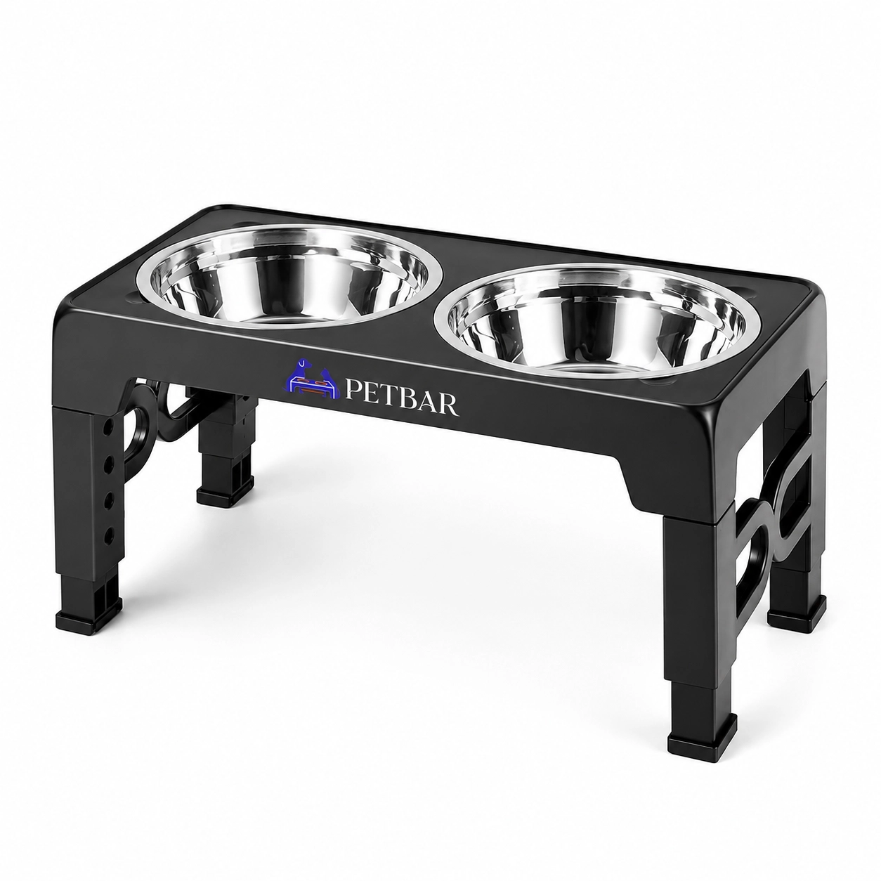 PetBar | Adjustable Height Elevated Pet Feeding Station - Image 4